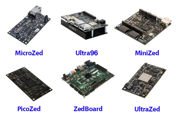 چند نمونه برد توسعه FPGA از خانواده Xilinx Z